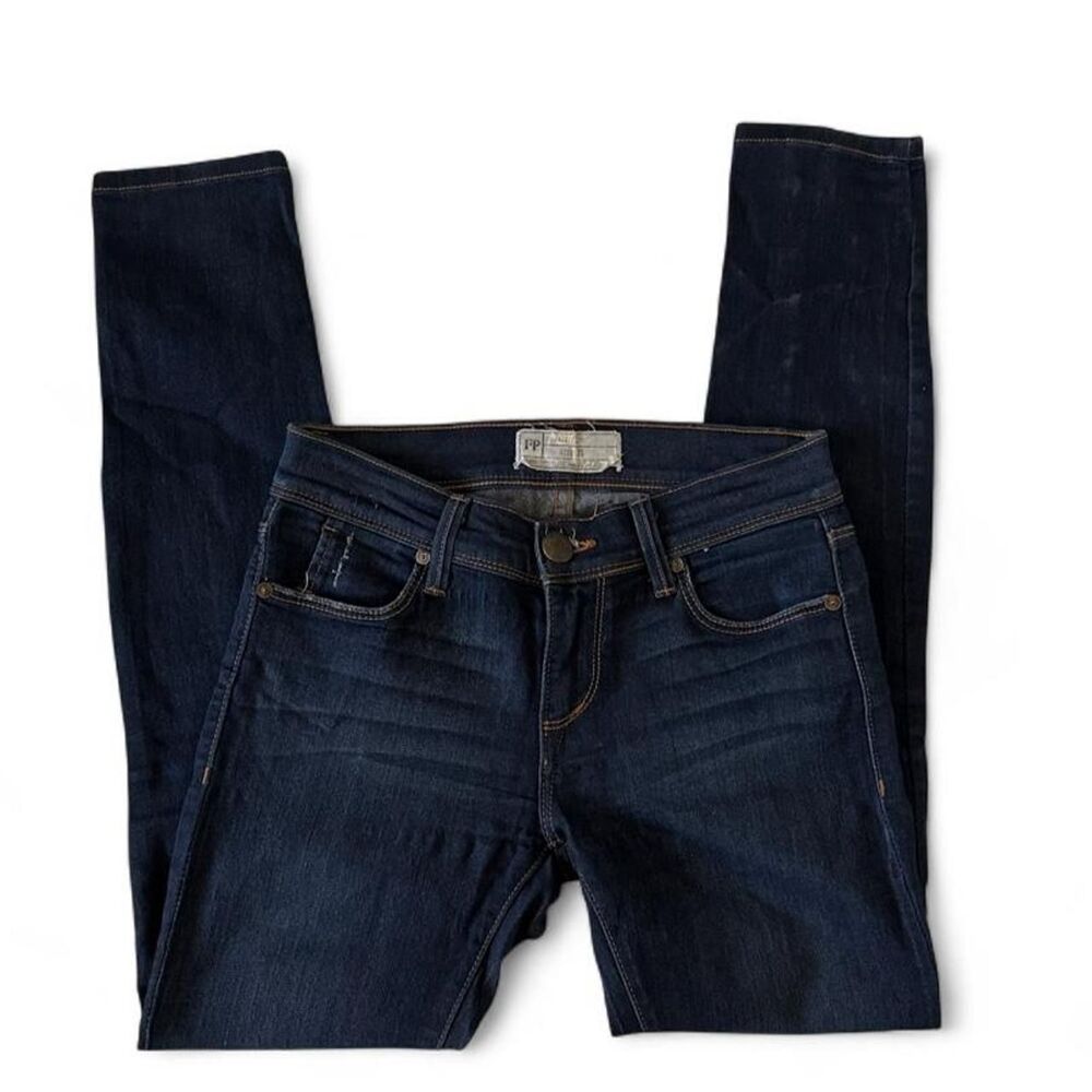 Blue Lowrise Free People Jeans